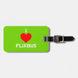 Etiqueta de equipaje de Flixbus
