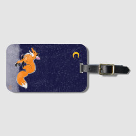 Etiqueta de equipaje de Fox en ejecución