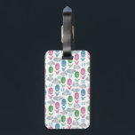 Etiqueta de equipaje de globo de aire caliente arr<br><div class="desc">Prepárate para el despegue con esta divertida y caprichosa etiqueta de equipaje en globo aerostático. Personalizar con su nombre o añada una tarjeta de visita con sus detalles. El diseño de globos de aire anticuado está pintado a mano en acuarela,  flotando entre las nubes onduladas.</div>