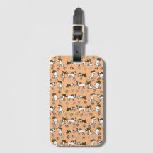 Etiqueta de equipaje de Jack Russell