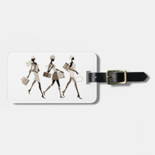 ETIQUETA DE EQUIPAJE DE LAS NIÑAS NOVIAS