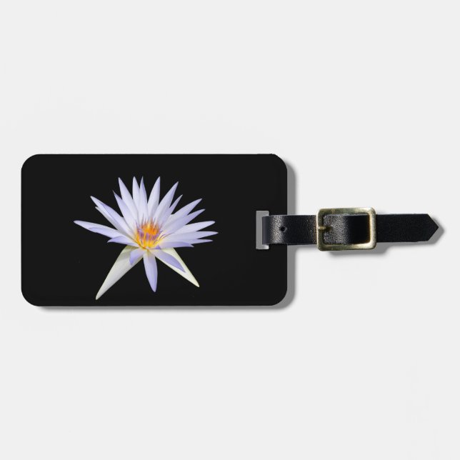 Etiqueta de equipaje de Lily Water (Frente Horizontal)