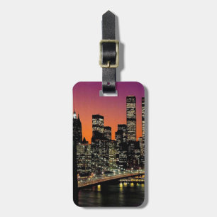 Etiqueta de equipaje de personalizado City Vision