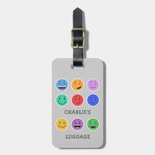 Etiqueta de equipaje de personalizado corto