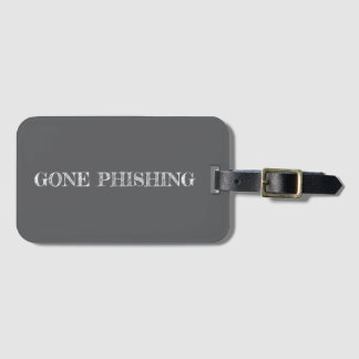 Etiqueta de equipaje de phishing de destino