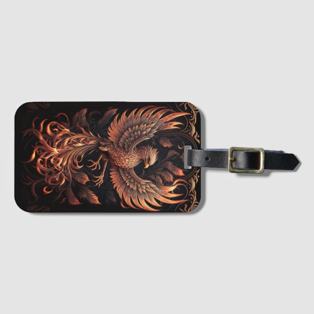 etiqueta de equipaje de phoenix (Anverso horizontal)