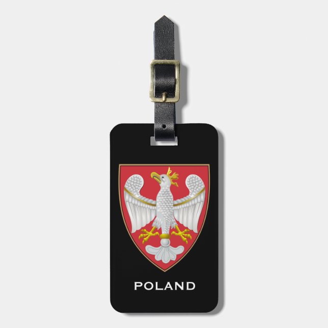 Etiqueta de equipaje de POLAND (Frente Vertical)