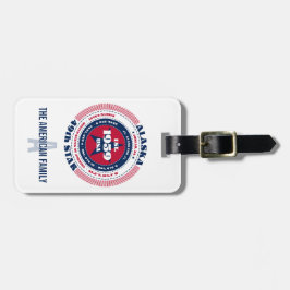 Etiqueta de equipaje de regalo personalizada del e