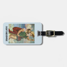 Etiqueta de equipaje de Saint Christopher
