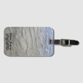 Etiqueta de equipaje de Sandy Beach