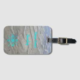 Etiqueta de equipaje de Sandy Beach