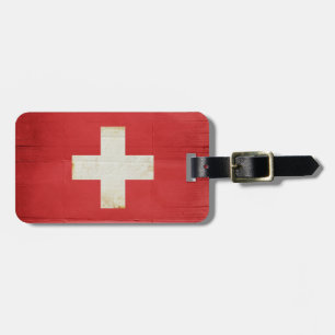 Etiqueta de equipaje de Suiza