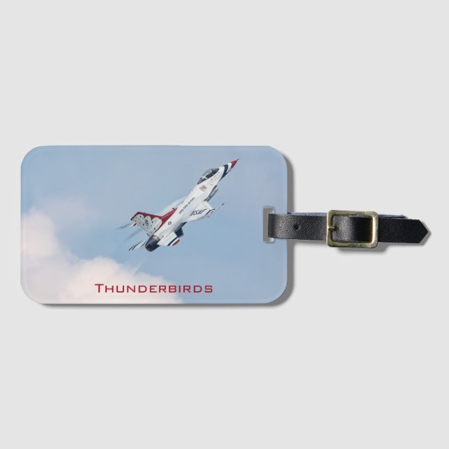 Etiqueta de equipaje de Thunderbirds (Anverso horizontal)