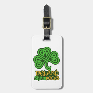 Etiqueta de equipaje del personalizado de Irlanda