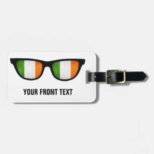 Etiqueta de equipaje del personalizado de Shades i