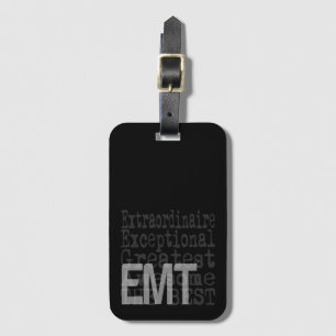 Etiqueta de equipaje extraordinaria de EMT