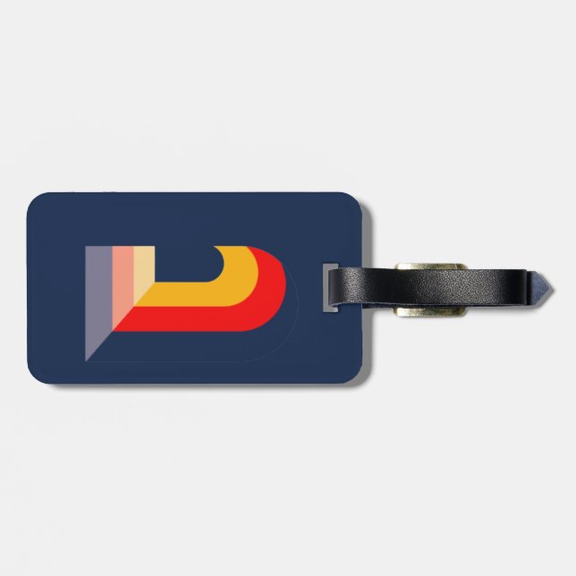Etiqueta de equipaje LTO (Atrás Horizontal)