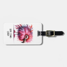 Etiqueta de equipaje Monstruo de un ojo