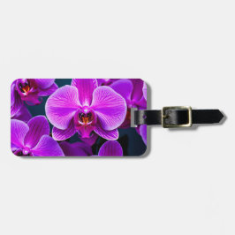 Etiqueta de equipaje Perfectamente Purple Orquid