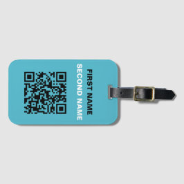 Etiqueta de equipaje personalizada