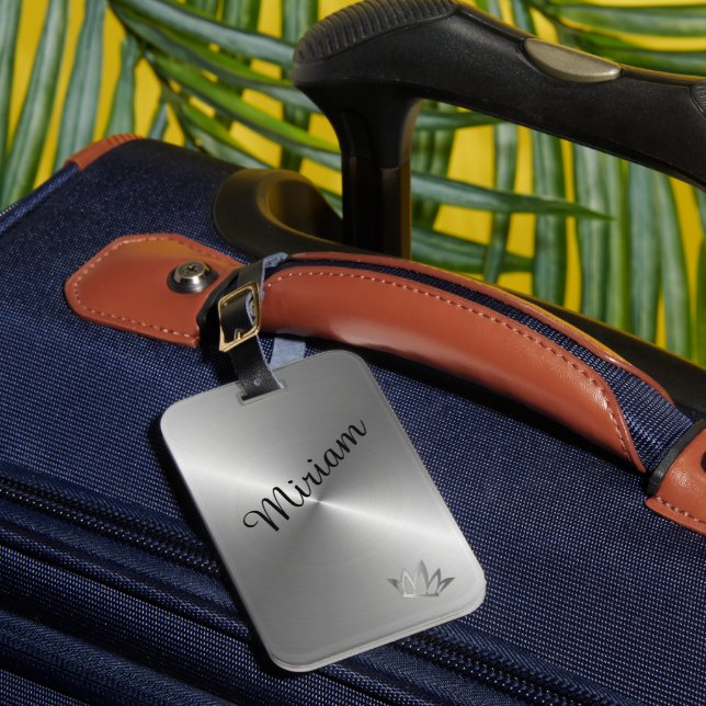 Etiqueta de equipaje personalizada (Anverso In situ 1)