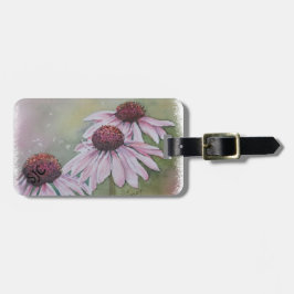 ETIQUETA DE EQUIPAJE PERSONALIZADA DE PINK DAISIES