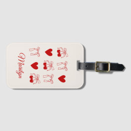 Etiqueta de equipaje personalizada Regalo de bachi
