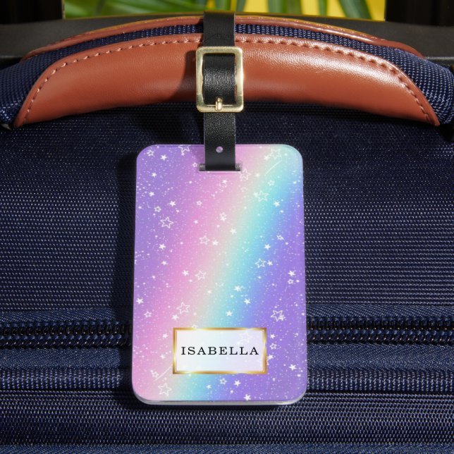 etiqueta de equipaje pro monograma (Anverso In situ 2)