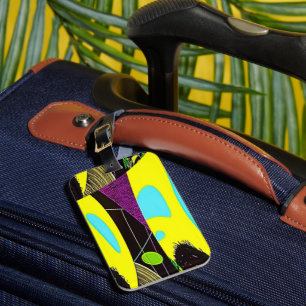 Etiqueta de equipaje "Scrunchies" (ranura con tarj