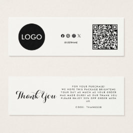 Etiqueta de etiqueta de código QR de logotipo come