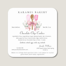 Etiqueta de etiqueta de la ley de alimentos para u