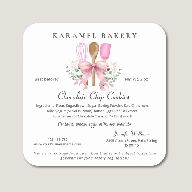 Etiqueta de etiqueta de la ley de alimentos para u (Subido por el creador)