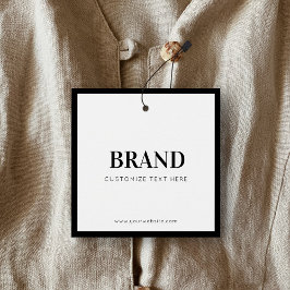 Etiqueta de etiqueta de negocio