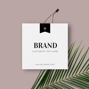 Etiqueta de etiqueta de negocio