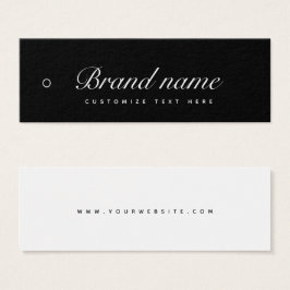 Etiqueta de etiqueta de negocio