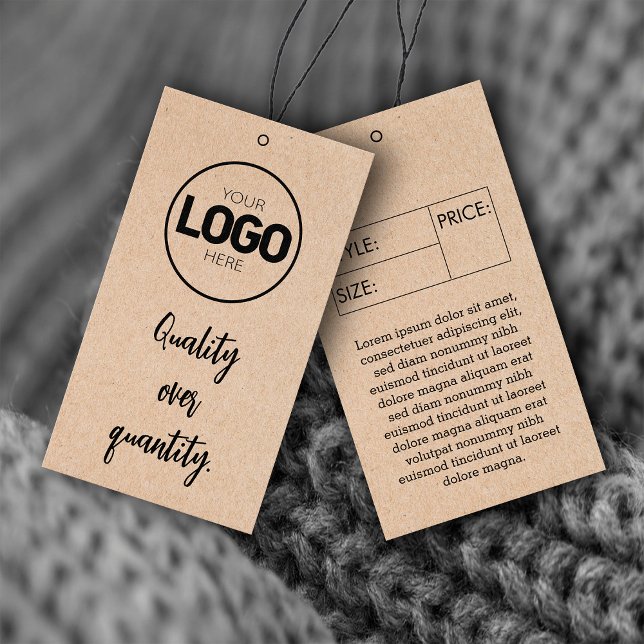 Etiqueta de etiqueta de tamaño de negocio de ropa  (Subido por el creador)