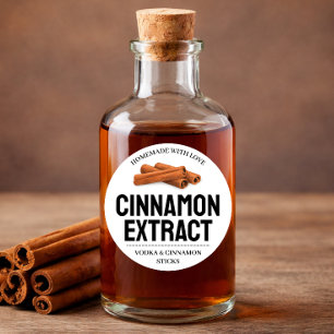 Etiqueta de extracto de canela personalizada CN101