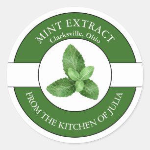 Etiqueta de extracto de fábrica