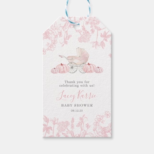 Etiqueta de Favor Chino de la Calabaza Caída (Anverso)