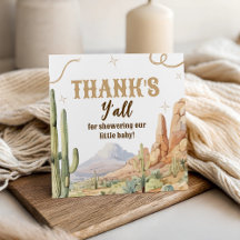 Etiqueta de Favor de Baby Shower Western