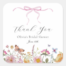 Etiqueta de Favor de Despedida de Soltera con Lazo