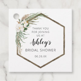 Etiqueta de Favor de Despedida de Soltera Corona B