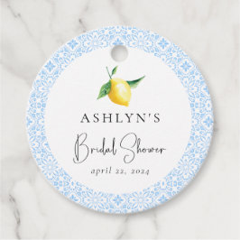 Etiqueta de Favor de Despedida de Soltera de Azule