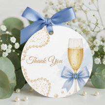 Etiqueta de Favor de Despedida de Soltera Elegante