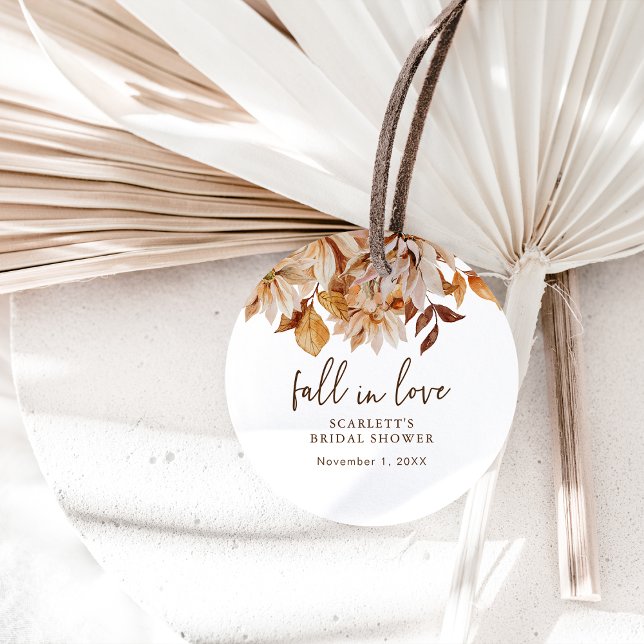 Etiqueta de Favor de Enamorarse (Fall In Love Favor Tag
)