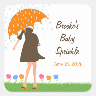 Etiqueta de Favor de la Ducha para Bebé Sprinkle