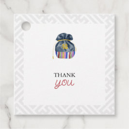 Etiqueta de favor de la plaza Doljanchi coreana