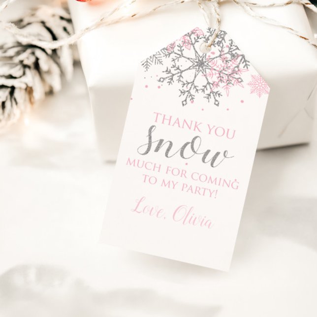 Etiqueta de favor de Onederland de invierno (Subido por el creador)