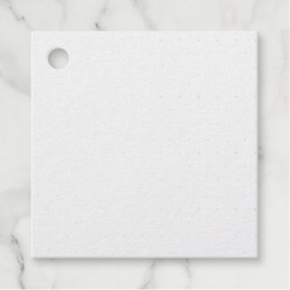Etiqueta de Favor de Papel de Aluminio