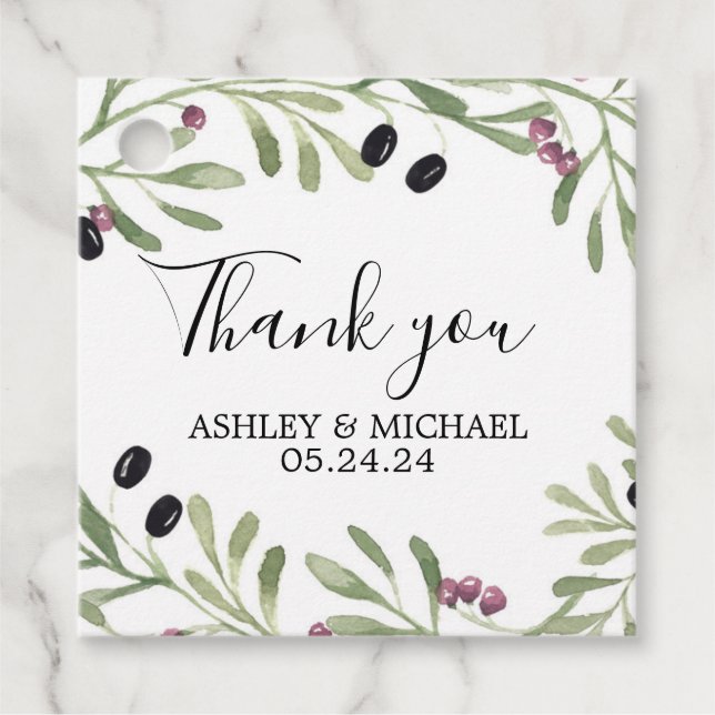 Etiqueta de favor de partido toscano italiana (Anverso)